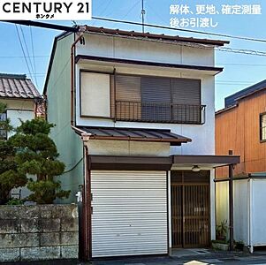 外観:解体・更地、確定測量後にお引渡しです。 外観:解体・更地、確定測量後にお引渡しです。