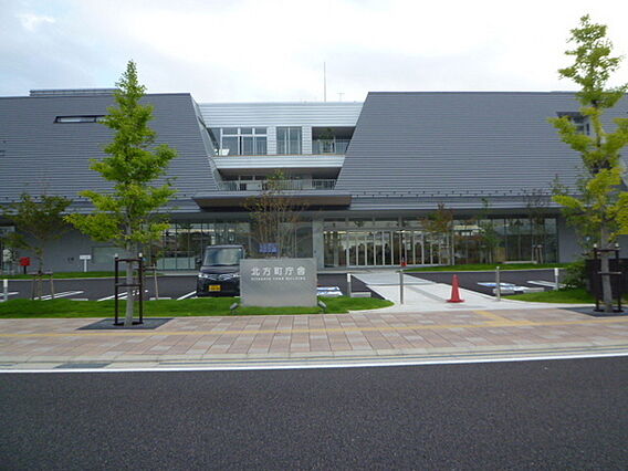 北方町役場まで...