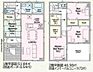 間取り：ファミリー層にピッタリな、4LDKです。