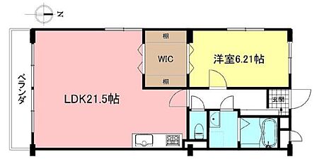 1SLDK 間取り