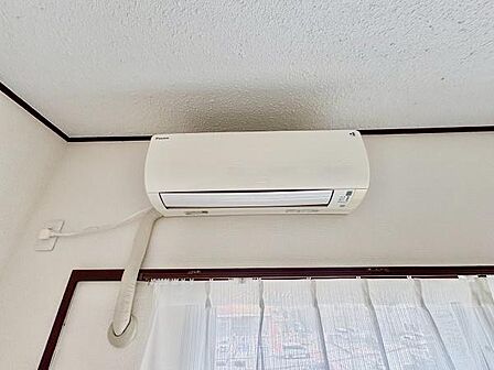 エアコン付きのLDK