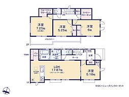 松戸市八ケ崎5丁目 C号棟 新築戸建