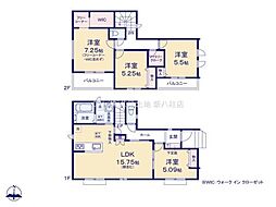 松戸市松飛台327番 B号棟 新築戸建