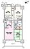 間取り：各居室収納付きの3LDK