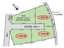幸手市下吉羽 全4区画 1号地