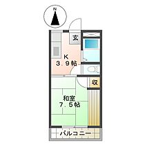 ハイツ南風Ｋ 103 ｜ 三重県津市藤方（賃貸マンション1K・1階・24.83㎡） その2