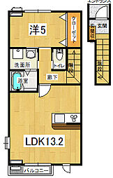 クーネルI号館 A棟 2階/205号室