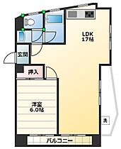 かめやビル  ｜ 宮崎県都城市牟田町14街区8号（賃貸マンション1LDK・4階・50.51㎡） その2