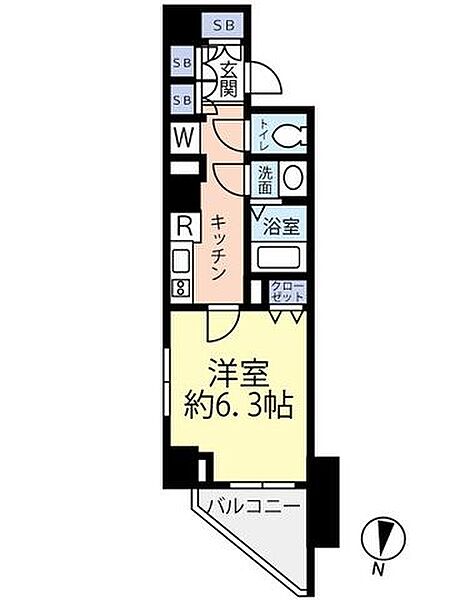 グランヴァン深川木場 5階 | 東京都江東区東陽 賃貸マンション 間取