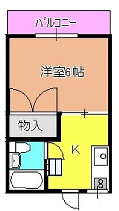 グリーンハイツ広田B_間取り_0