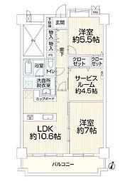 間取図画像 2SLDK
