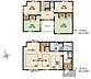 間取り：各部屋に収納スペースが備わっておりお片付けにも便利です。バルコニーが2階に配置されているため使い勝手が良好です。LDKは広々とした設計で快適にお過ごしいただけます。