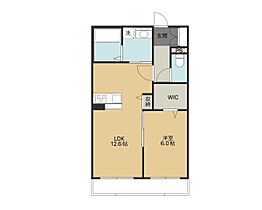 花の木  ｜ 滋賀県彦根市岡町（賃貸マンション1LDK・1階・47.29㎡） その2