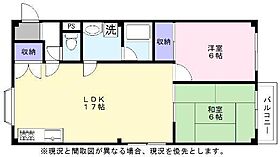 グレイスハイツ  ｜ 滋賀県彦根市後三条町（賃貸アパート2LDK・2階・58.03㎡） その2