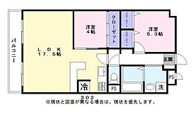 プラージュカンサイ  ｜ 滋賀県彦根市松原町（賃貸マンション2LDK・3階・60.32㎡） その2