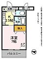 サンタウン竹鼻B棟1階3.5万円