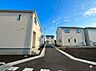 地図：周辺環境とのコラボレーションにより統一感を演出。