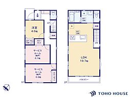 川口市東川口5丁目 521 1号棟 全3棟