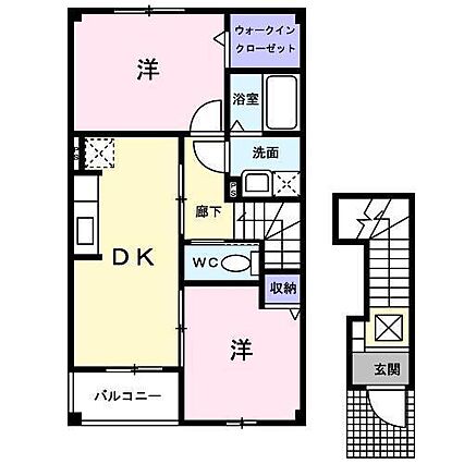 プリティハウスY2_間取り_0