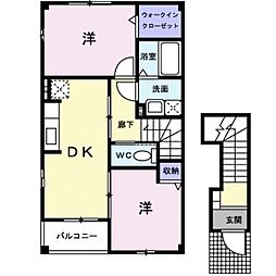 🉐敷金礼金0円！🉐ドゥ・サンパティーク　Ａ