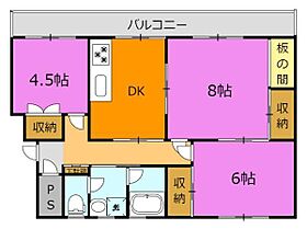 レインボーハウス有秋台西Ｃ35棟 406 ｜ 千葉県市原市有秋台西２丁目4-1（賃貸マンション3DK・4階・60.00㎡） その2