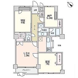 ラミアール南軽井沢 2SLDKの間取図画像