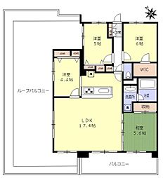 サンクレイドル木更津 4LDKの間取図画像