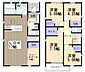 間取り：4号棟