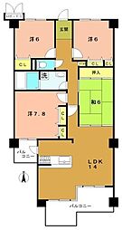 間取図画像 3SLDK