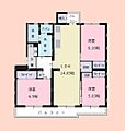 秋津第一団地1-1-44階1,680万円