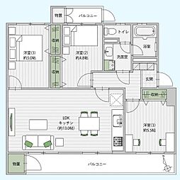 谷津遊園ハイツC棟