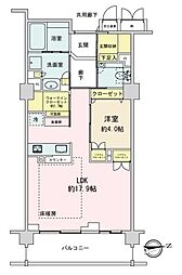 間取図画像 1SLDK