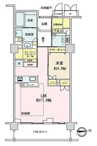 間取り エクセレントマスターズ八王子中楽坊 5階/-