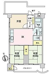 間取図画像 3DK