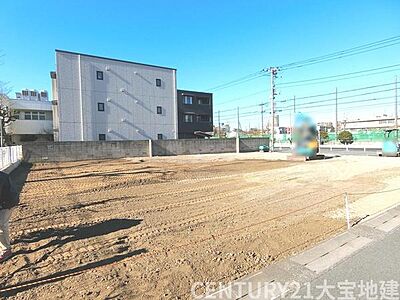 外観：敷地面積約157.8坪です