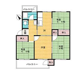 間取図画像 4DK