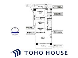 ザ・ステイツ常盤台東山コモンズ 3LDKの間取図画像