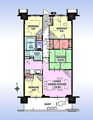 間取り サクラディアサークルコート 5階/-