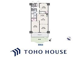 ライオンズマンション戸田西 3DKの間取図画像