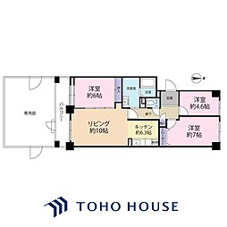 ユーアイコーポ川口 3LDKの間取図画像