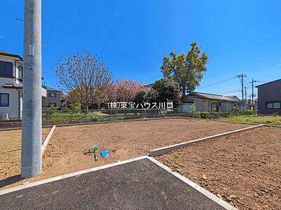 外観：現地土地