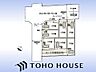 間取り：区画図：2号棟