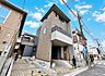 外観：左奥が2号棟。安心の地盤保証。ZEH水準