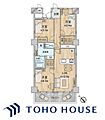 東十条サンハイツC号棟3階4,980万円