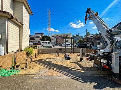外観:北東&北西4m位置指定道路の角地につき開放感有 外観:北東&北西4m位置指定道路の角地につき開放感有