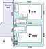 間取り：区画図：2号棟