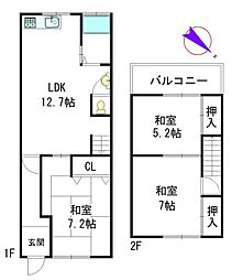 近鉄奈良線 生駒駅 徒歩19分