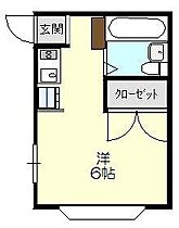 グレースサンハイツ 102 ｜ 東京都東久留米市幸町１丁目8-2（賃貸アパート1R・1階・16.20㎡） その2