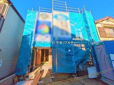 外観：建設中です！施工例のご見学できます！周辺環境や他物件もまとめてご案内可能です！不動産の事ならどんな事でもお気軽にご相談ください。