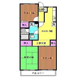 ドエル・クロコ 3DKの間取図画像